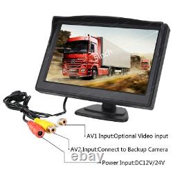 Rear View Backup Tailgate Handle Camera Kit For Chevy Silverado/GMC Sierra