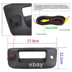 Rear View Backup Tailgate Handle Camera Kit For Chevy Silverado/GMC Sierra
