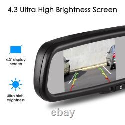 Rear View Mirror Camera with 4.3 Monitor Super Night Vision OEM Rearview Mi