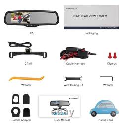 Rear View Mirror Camera with 4.3 Monitor Super Night Vision OEM Rearview Mi