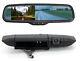 Rear View Mirror Monitor Tailgate Backup Camera Kit For Toyota Tacoma 2005-2015