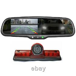 Rear View Reverse Backup Camera & Replacement Mirror Monitor For Nissan NV2500