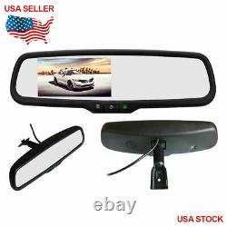 Rear View Safety Backup Camera System for GMC Savana Van with 4.3 Inch LCD Display