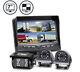 Rearview Safety 9 Backup Camera System withQuad View Monitor 2 Side 1 Rear Camera
