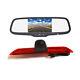 Reverse Backup Camera + Clip-on Rear View Mirror Monitor for Ford Transit Van