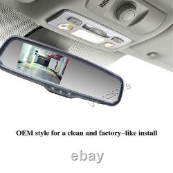 Reverse Backup Camera & Rear Mirror Monitor for Chevrolet Silverado / GMC Sierra
