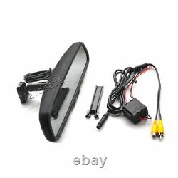 Reverse Backup Camera & Rear Mirror Monitor for Chevrolet Silverado / GMC Sierra