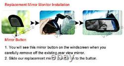 Reverse Backup Camera & Replacement Rear View Mirror Monitor for Nissan NV200