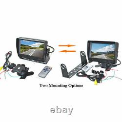 Reverse Rear View Backup Camera + 7 Inch Self Standing Monitor for Isuzu Dmax