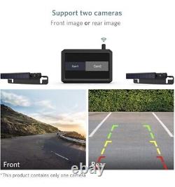 Solar Wireless Backup Camera & 5 Monitor Car RV Rear View Parking System SunGo2