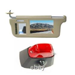Sun Visor Rear View Mirror Monitor Backup Reversing Camera for Ram Promaster Van