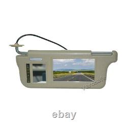 Sun Visor Rear View Mirror Monitor Backup Reversing Camera for Ram Promaster Van