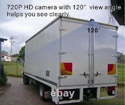 Super Clear Ahd 720p 7 Rear View Reversing Backup Camera System Kit Skid Steer