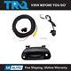 TRQ Rear View Backup Camera Add On Kit with Wiring & Tailgate Handle for F150 F250