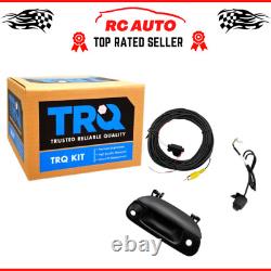 TRQ Rear View Backup Camera Add On with Wiring & Tailgate Handle Fits F150 F250
