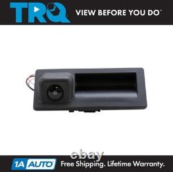 TRQ Rear View Backup Reverse Camera with Bezel for Audi A4 A5 A6 A7 Q3 Q5 S New