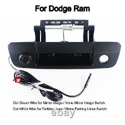 Tailgate Handle Backup Camera+4.3 Monitor for Dodge Ram 1500 2500 3500 2010-19