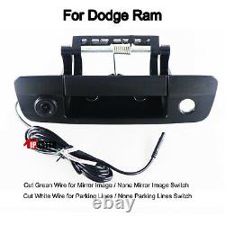 Tailgate Rear View Backup Camera &7 Mirror Monitor for Dodge Ram 1500 2500 3500
