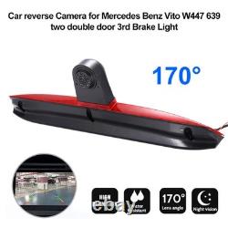 Third Brake Light Rear View Backup Camera Dual-Door Van for Mercedes Vito W447
