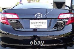 Toyota Camry L LE SE XLE Rear Backup Camera Kit for 2012, 2013, 2014 Plug & Play