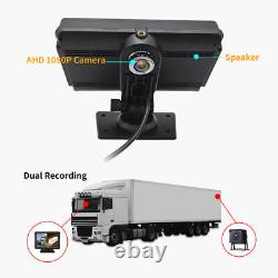 Truck RV Digital Rear View 7''DVR Split Monitor Backup Camera Parking System