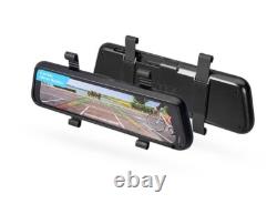 Type S Solar Powered Backup Camera With HD Monitor Built Into Rear-view Mirror