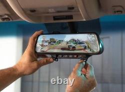 Type S Solar Powered Backup Camera With HD Monitor Built Into Rear-view Mirror