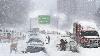 USA Right Now Heavy Snowfall With Blizzard In Denver Colorado
