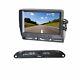 Universal License Plate Backup Parking Camera Rear View Monitor for Car RV Truck