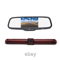 Universal Reverse Rear View Backup Camera Mirror Monitor for RV Cargo Van Bus