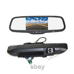 Vardsafe Backup Camera & Rear View Mirror Monitor for Toyota Tacoma 2005-2014