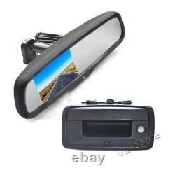 Vardsafe Backup Camera + Replacement Mirror Monitor for Chevrolet Colorado