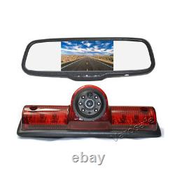 Vardsafe Brake Light Rear View Backup Camera Kit For Nissan NV 1500 2500 3500