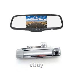 Vardsafe Rear View Backup Camera + Clip-on Mirror Monitor for Isuzu D-Max Dmax