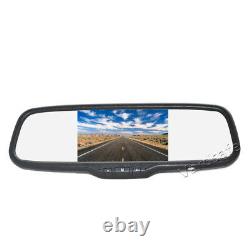 Vardsafe Rear View Backup Camera + Clip-on Mirror Monitor for Isuzu D-Max Dmax