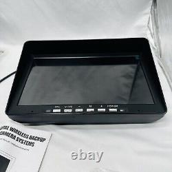 WOOCARTY 10.1 Wireless RV Backup Camera System, 1080P DVR Dual Rear View