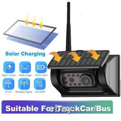 WiFi Solar Wireless Rear View Backup Camera Magnet for RV Truck Car Camper Van