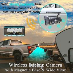 Wifi Magnetic Backup Rear View Camera 6400mA Battery HD for iPhone/Android Phone