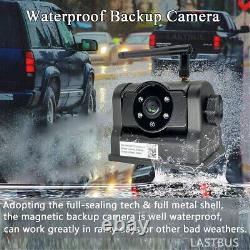 Wifi Magnetic Backup Rear View Camera 6400mA Battery HD for iPhone/Android Phone