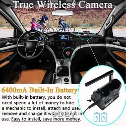 Wifi Magnetic Backup Rear View Camera 6400mA Battery HD for iPhone/Android Phone