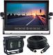 Wired Rear View Reverse Backup Camera System Kit 7 Monitor with Audio, Parking L
