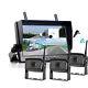 Wireless 10.1 DVR Monitor 1080P Backup Camera Truck Side Rear View System