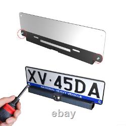 Wireless 5 Monitor Solar Au License Plate Backup Camera Car Reverse Rear View