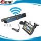 Wireless 5 Monitor Solar License Plate Backup Camera For Car Reverse Rear View