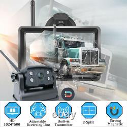 Wireless Backup Camera 5'' Monitor 2CH System Rear View Reverse Cam Truck Car RV