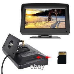 Wireless Backup Camera 7 Car Monitor Rear View Reverse Parking System Universal