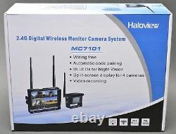 Wireless Backup Camera Kit with 7 color LCD, Camera, Mounting Hardware, New