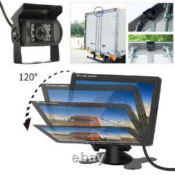 Wireless IR Rear View Back up Camera Night Vision System+7 Monitor Kit 12/24V