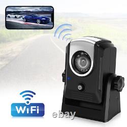 Wireless Magnetic Rear View Backup Camera WiFi Dash Cam for ios Android Phones