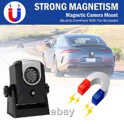 Wireless Magnetic Rear View Backup Camera WiFi Dash Cam for ios Android Phones